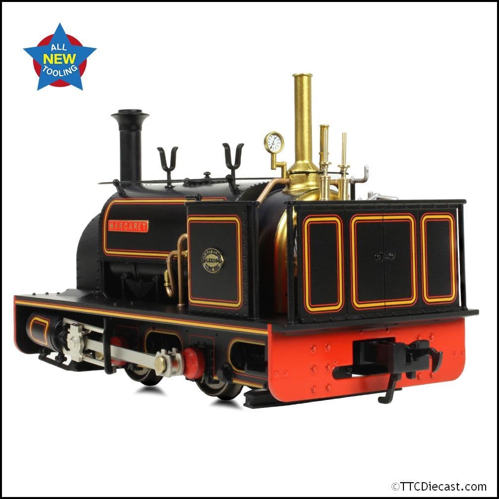 Bachmann 71-027 Quarry Hunslet 0-4-0ST 'Margaret' Penrhyn Quarry Black Early NG7 Gauge