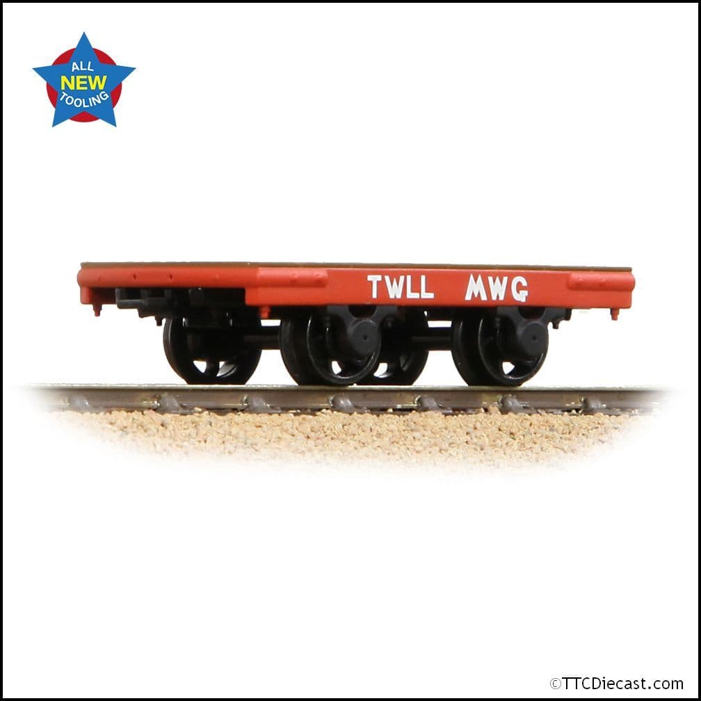 Bachmann 73-026 Dinorwic Slate Wagon without sides Red - NG7 Gauge