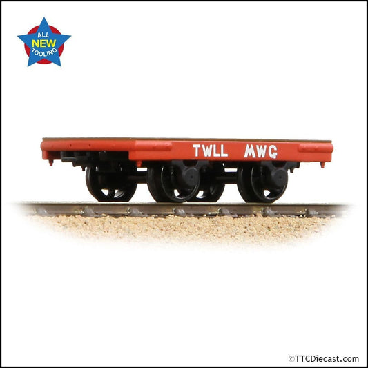 Bachmann 73-026 Dinorwic Slate Wagon without sides Red - NG7 Gauge