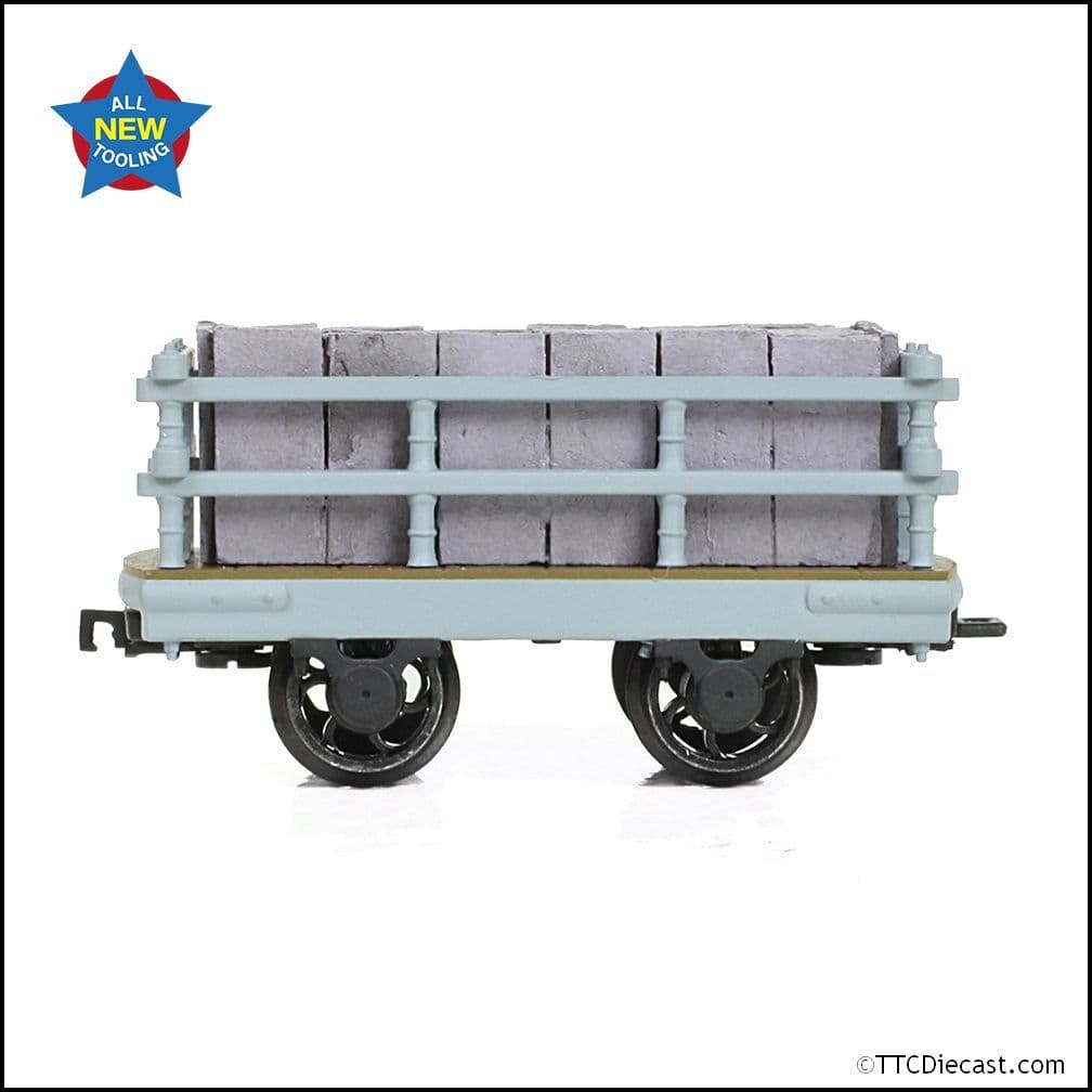 Bachmann 73-027 Dinorwic Slate Wagon with sides Grey [WL] - NG7 Gauge