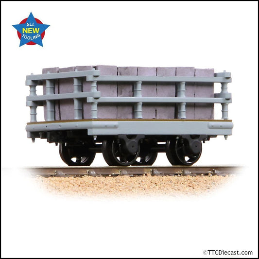 Bachmann 73-027A Dinorwic Slate Wagon with sides Grey [WL] - NG7 Gauge