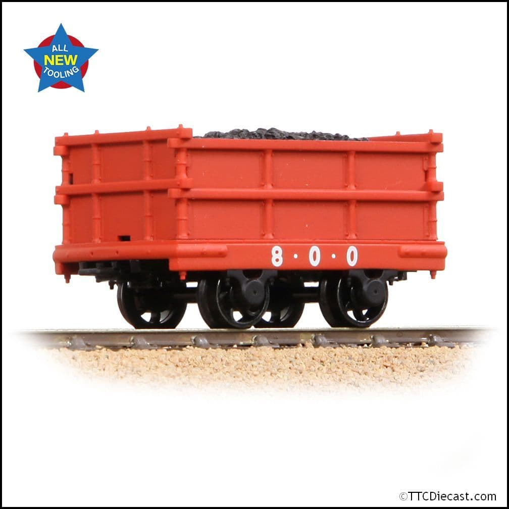 Bachmann 73-030 Dinorwic Coal Wagon Red [WL] - NG7 Gauge