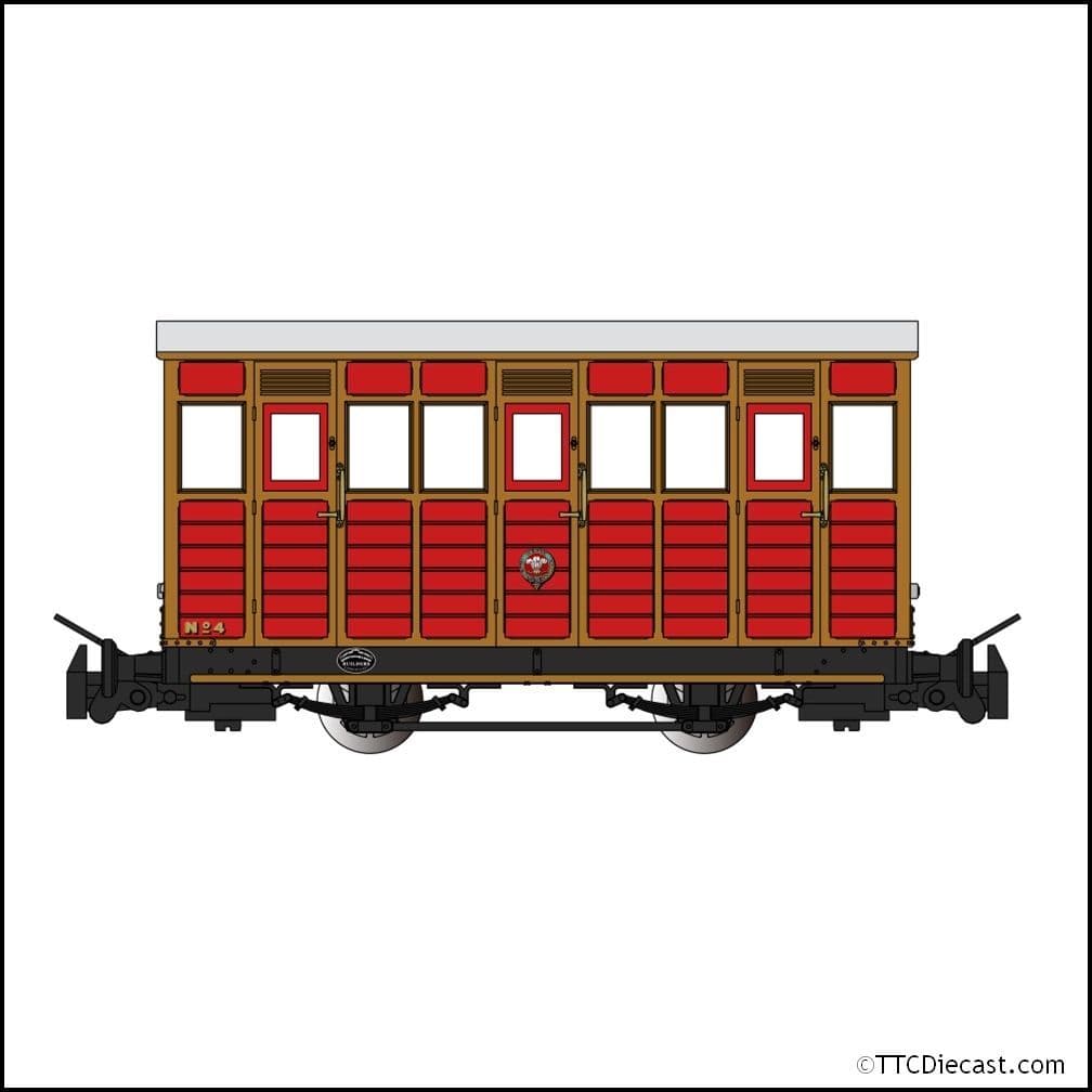 Bachmann 77504 Talyllyn Carriage - #4, OO9 Gauge