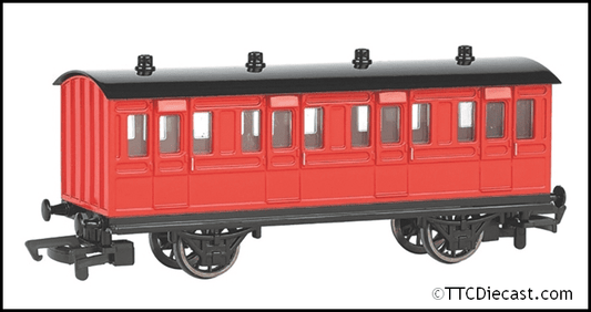 Bachmann Thomas & Friends 76038BE Red Coach, OO Gauge, Hornby Compatable