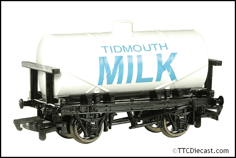 Bachmann Thomas & Friends 77048BE Thomas the Tank Engine, Tidmouth Milk Tank, OO Gauge