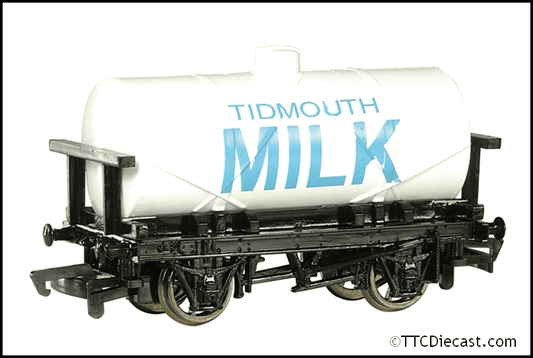 Bachmann Thomas & Friends 77048BE Thomas the Tank Engine, Tidmouth Milk Tank, OO Gauge