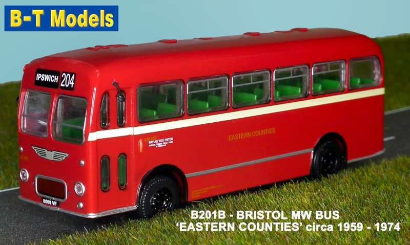 Base Toys B201B Bristol MW SD - Eastern Counties (Ipswich)