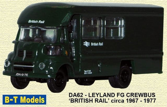 Base Toys DA62 Leyland FG Crewbus - British Rail (Green)