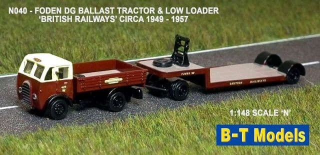 Base Toys N040 Foden DG Drawbar L/Loader - Britsh Railway