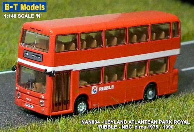 Base Toys NAN004 Leyland Atlantean PR - Ribble NBC