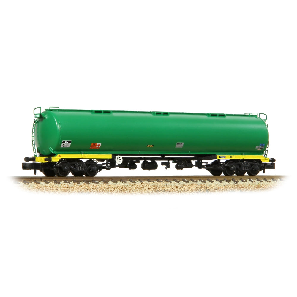 Farish 373-561B BR 102T TEA Bogie Tank Wagon 'BP' Green - N Gauge