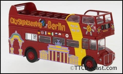 Brekina 61104 AEC Routemaster Opentop City Sightseeing Berlin 1960 Ep. V, 1/87 Scale