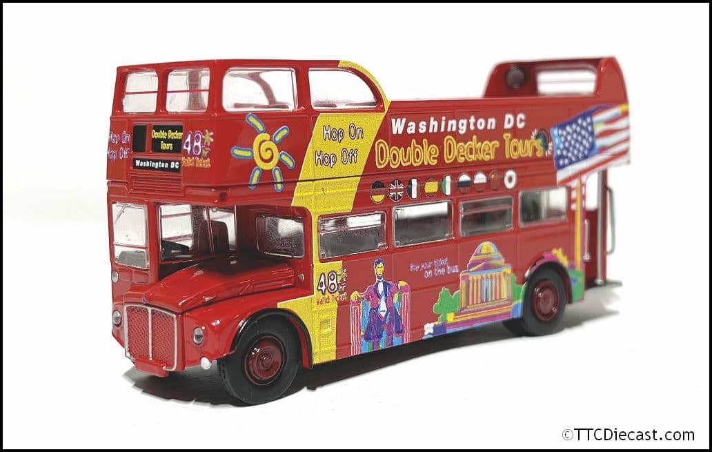 Brekina 61115 AEC Routemaster Open top City Sightseeing Washington DC 1/87 Scale
