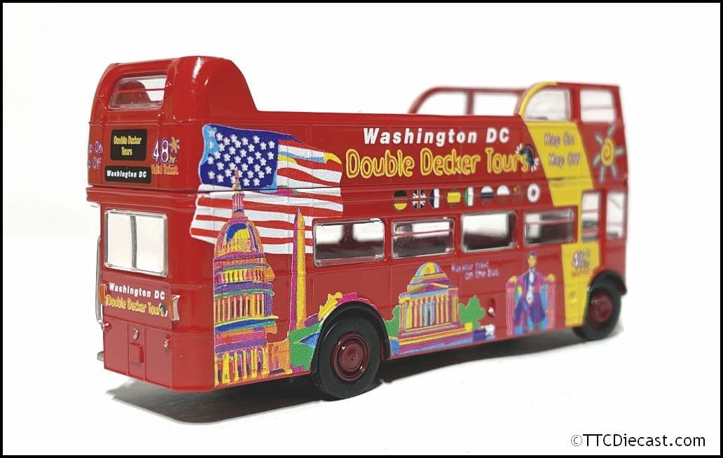 Brekina 61115 AEC Routemaster Open top City Sightseeing Washington DC 1/87 Scale