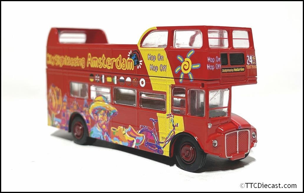 Brekina 61116  AEC Routemaster Open top City Sightseeing Amsterdam 1/87 Scale