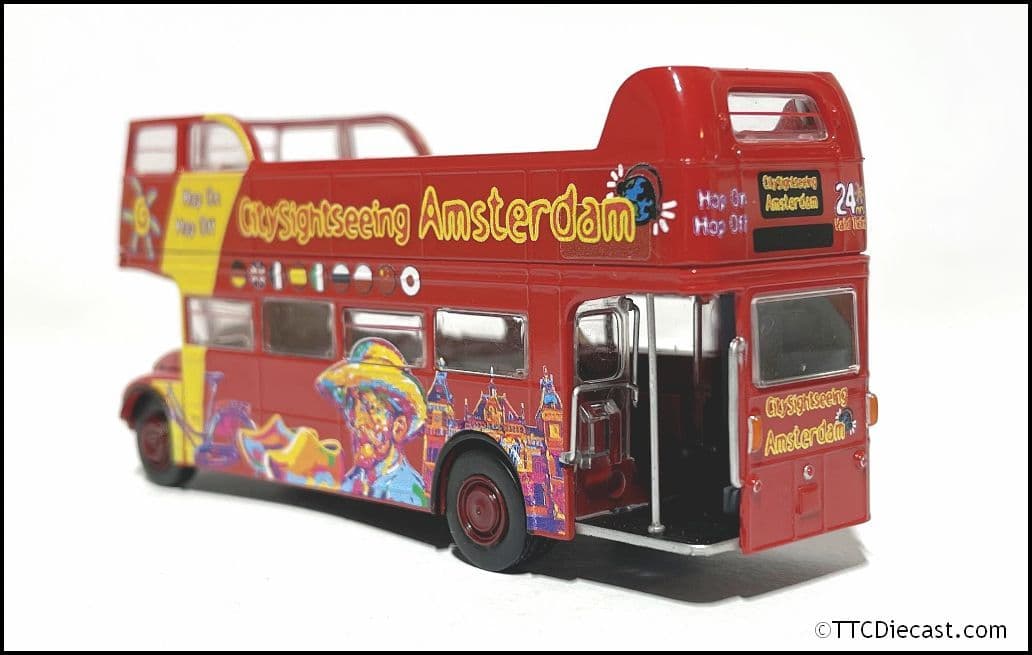 Brekina 61116  AEC Routemaster Open top City Sightseeing Amsterdam 1/87 Scale