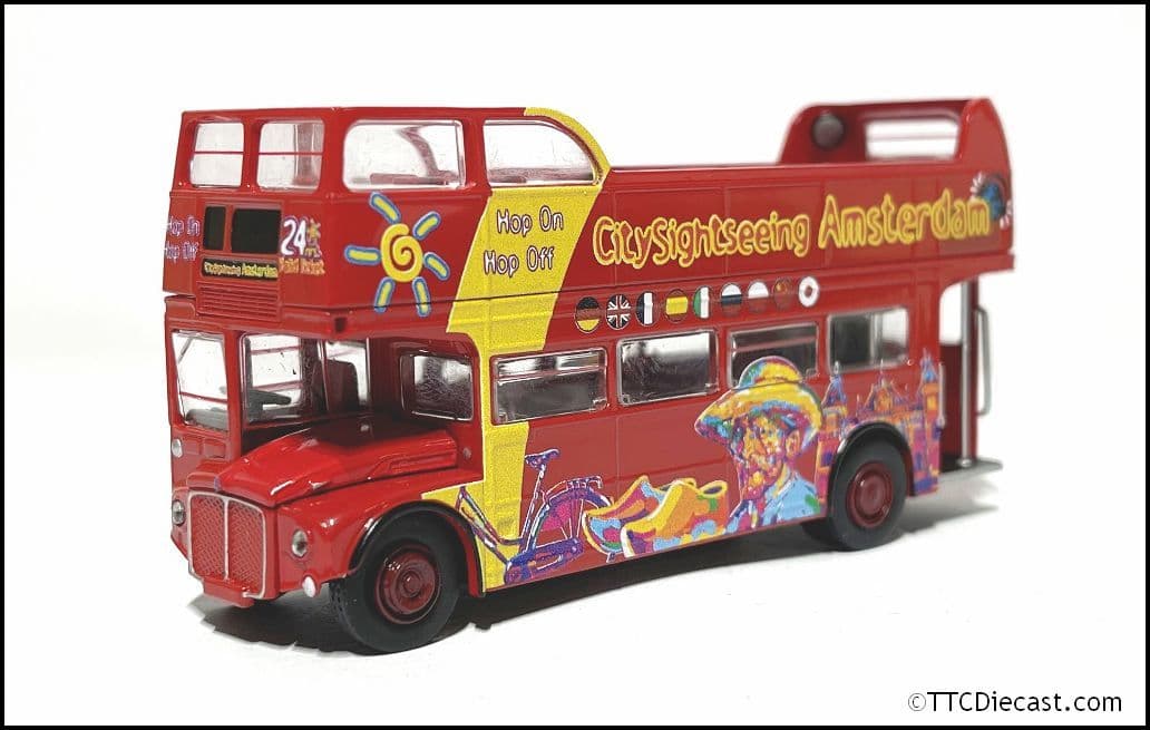 Brekina 61116  AEC Routemaster Open top City Sightseeing Amsterdam 1/87 Scale