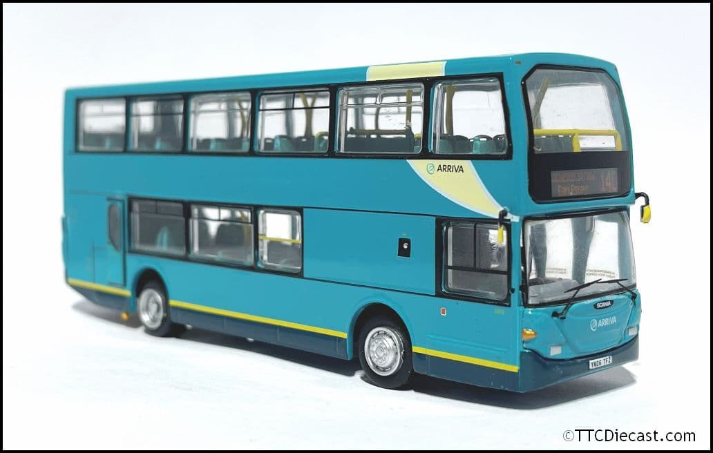 Britbus ES-21A - Scania Omnidekka/East Lancs - Arriva - 140 Earl Estate, 1/76 Scale *LAST FEW*