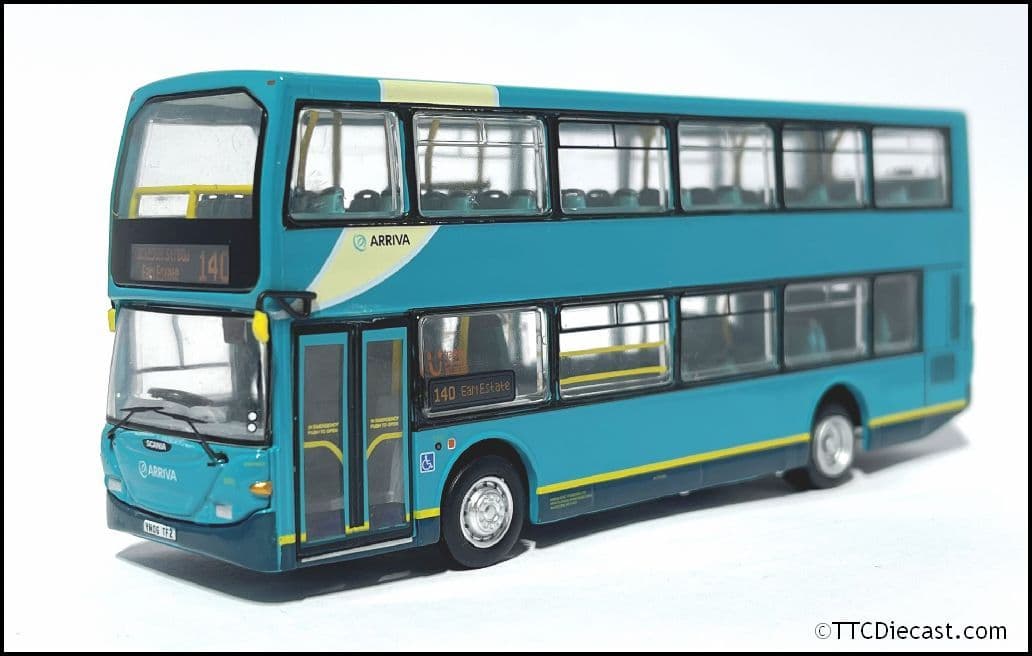 Britbus ES-21A - Scania Omnidekka/East Lancs - Arriva - 140 Earl Estate, 1/76 Scale *LAST FEW*