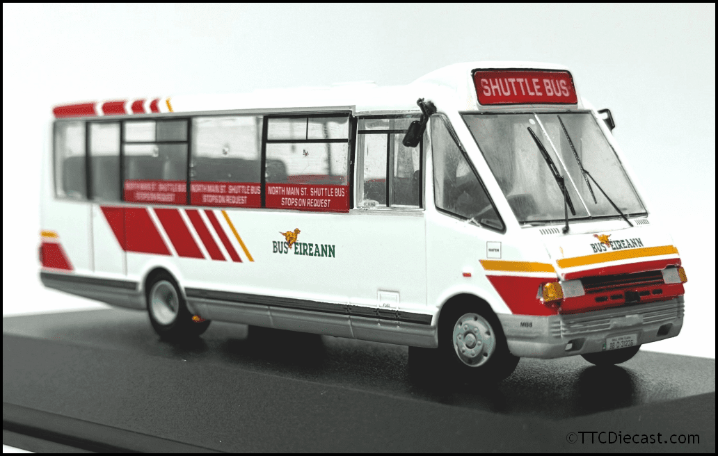 Britbus IRM1208 - Bus Éireann MCW Metrorider Bus No. MB8 - Cork City Shuttle - 1/76 Scale