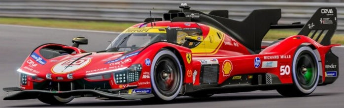 Burago 16309 Ferrari 499P 3.0L Turbo V6 #50 Fuoco Nielsen/Molina 24H Le Mans 2026 1:18 Scale *PRE ORDER £78.19*