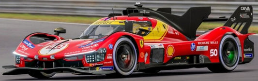 Burago 16309 Ferrari 499P 3.0L Turbo V6 #50 Fuoco Nielsen/Molina 24H Le Mans 2026 1:18 Scale *PRE ORDER £78.19*