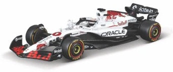 Burago 18005V Red Bull F1 RB21 2025 Verstappen w/Helmet Japan GP, 1:18 Scale