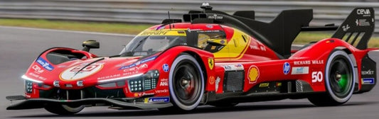 Burago 26321 Ferrari 499P 3.0L Turbo V6 #50 Fuoco Nielsen/Molina 24H Le Mans 2026 1:24 Scale *PRE ORDER £23.74*