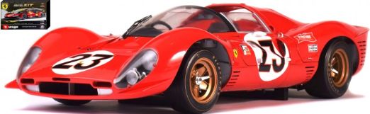 Burago 26584 Ferrari 330 P4 #23 Winner 24H Daytona 67 -KIT. , 1:24 Scale