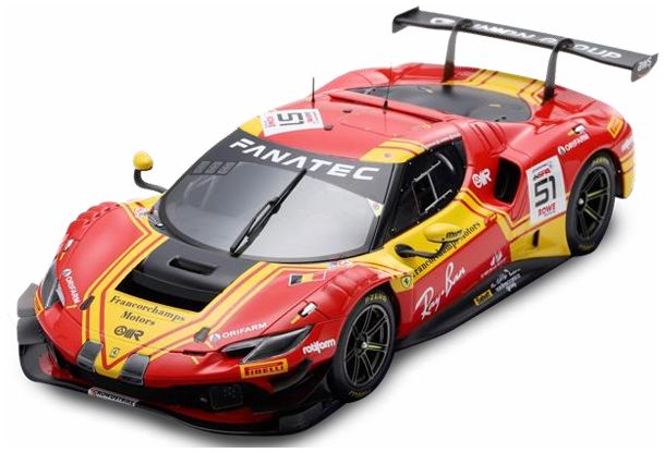 Burago 26594 Ferrari Racing Kit 296 GT3 1:24 Scale *PRE ORDER £26.99*