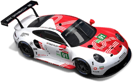 Burago 28016 Porsche 911 RSR #91 24H Le Mans 2020, 1:24 Scale