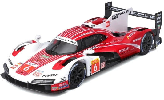 Burago 28042 Porsche Penske Porsche 963 #6, 1:24 Scale