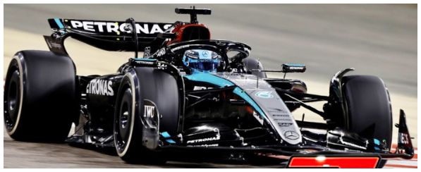 Burago 28514 Mercedes F1 W15 #63 George Russell 2024 Kit CB + Stand 1:24 Scale *PRE ORDER £35.99*