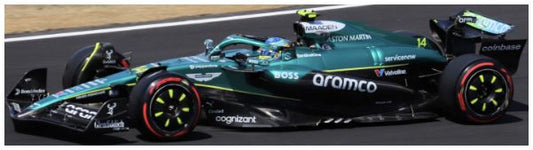 Burago 28521 Aston Martin F1 AMR 25 #14 Fernando Alonso 2025 Kit CB + Stand 1:24 Scale *PRE ORDER £35.99*