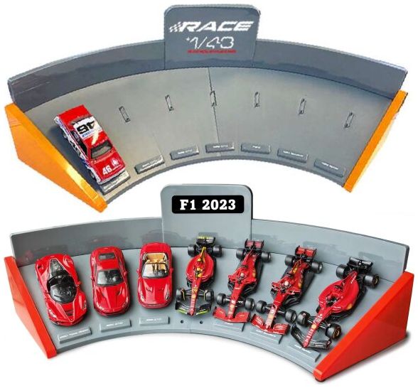 Burago 36006 Race Model Stand (Without Cars) 1:43 Scale *PRE ORDER £18.99*