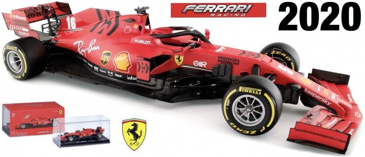 Burago 36819L Ferrari F1 #16 C. Le Clerc - Austrian GP F1 Scuderia SF1000 1:43 Scale *PRE ORDER £21.84*