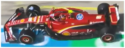 Burago 36843-S-MONACO Ferrari F1 SF-24 #55 3rd Monaco GP 2024 Carlos Sainz w/Driver/Showcase 1:43 Scale *PRE ORDER £26.09*