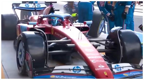Burago 36844-LEC-MIAMI Ferrari F1 SF-24 #16 3rd Miami GP 2024 Charles Leclerc - MIAMI VERSION, 1:43 Scale