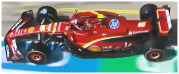 Burago 36844-S-MONACO Ferrari F1 SF-24 #55 3rd Monaco GP 2024 Carlos Sainz 1:43 Scale *PRE ORDER £14.99*