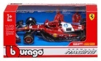 Burago 36853L Ferrari F1 SF-25 #16 Charles Leclerc Season Car 2025, 1:43 Scale