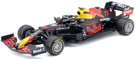 Burago 38056P Red Bull F1 RB16B #11 Sergio Perez 2021 w/Helmet 1:43 Scale *PRE ORDER £21.84*