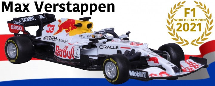 Burago 38060 Red Bull F1 RB16B Special Livery Turkish GP 2021 #33 Max Verstappen 1:43 Scale *PRE ORDER £25.19*