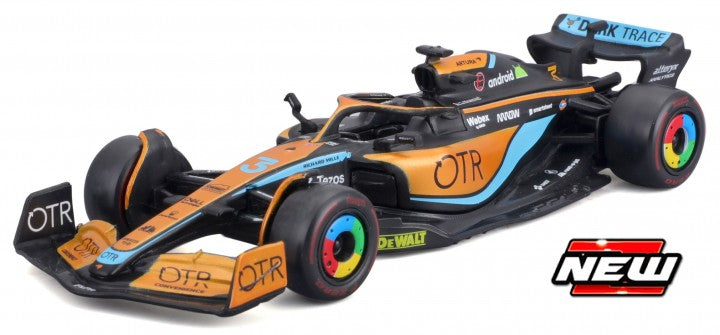 Burago 38063R McLaren F1 MCL 36 2022 # 3 Ricciardo (Cardboard window box ) 1:43 Scale *PRE ORDER £9.99*