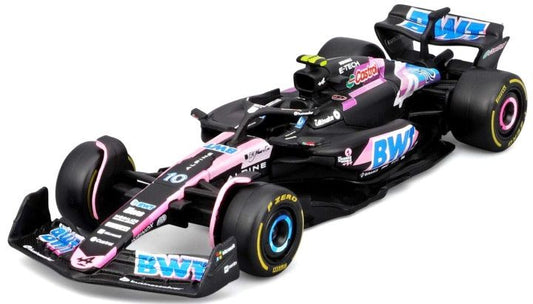 Burago 38220G Alpine F1 A524 2024 Gasly w/Helmet Cased 1:43 Scale *PRE ORDER £20.89*