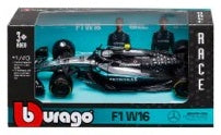 Burago 38237A Mercedes F1 W16 #12 Andrea Kimi Antonelli 2025, 1:43 Scale