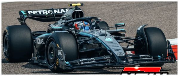 Burago 38238A Mercedes F1 W16 #12 Andrea Kimi Antonelli 2025 w/Helmet 1:43 Scale *PRE ORDER £22.79*