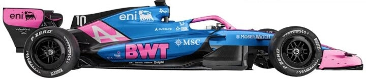 Burago 38240G Alpine F1 A526 2026 #10 Pierre Gasly Hard Case + Helmet 1:43 Scale *PRE ORDER £23.74*