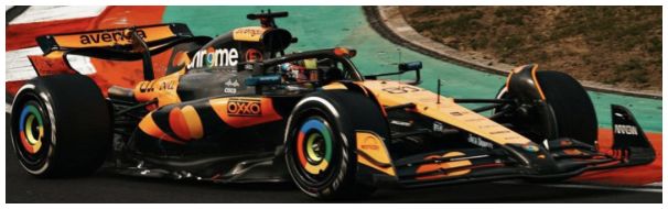 Burago 38249P McLaren F1 MCL39 #81 Oscar Piastri 2025 w/Helmet 1:43 Scale *PRE ORDER £22.79*