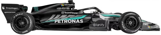 Burago 38284A Mercedes F1 W17 2026 #12 Kimi Antonelli Hard Case + Helmet 1:43 Scale *PRE ORDER £23.74*