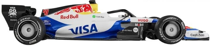 Burago 38291L Racing Bulls F1 VCARB 03 2026 #30 Liam Lawson Card Box 1:43 Scale *PRE ORDER £13.99*